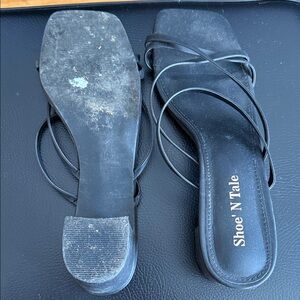 ShoeNTale Elegant Black Women's Sandals